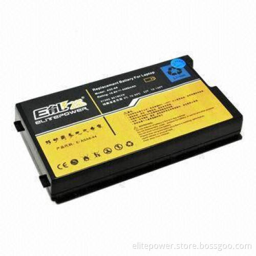 Laptop Battery with 4,400mAh, 11.1V, 6pcs Samsung Battery Cells for A8/A8A/A8M ASUS A8 Series